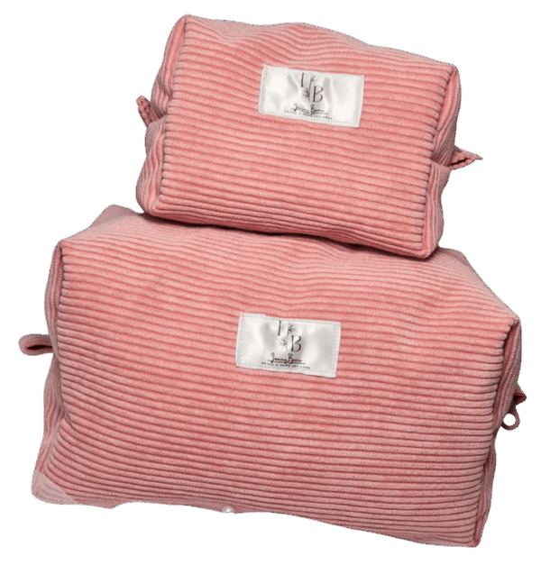 conjunto dos neceseres hecho a mano personalizado